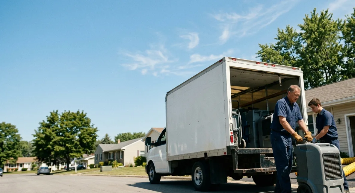 Water Damage Cleanup in Huron, IN near me